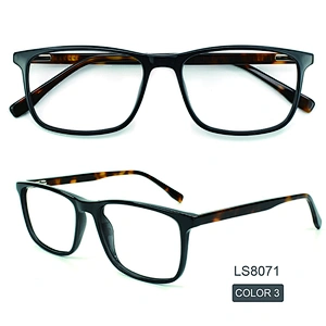 Wholesale Square Brand Popular Classic Eyewear Acetate Optical Cheap Eyeglasses Frame
