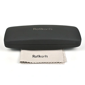 M size Glasses Eyeglasses Gift Packing Black Case Box Spectacle Case with two size