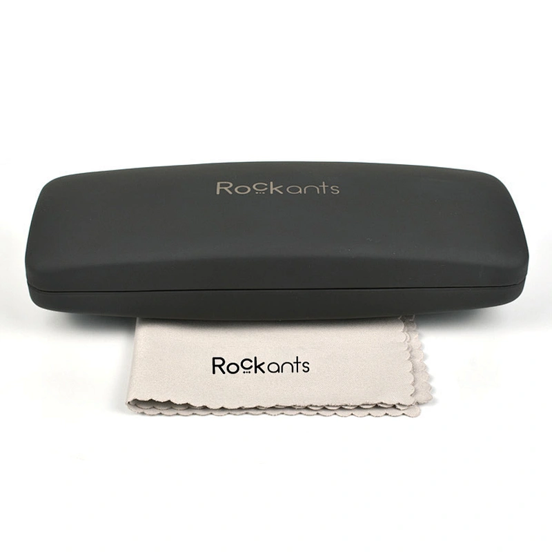 M size Glasses Eyeglasses Gift Packing Black Case Box Spectacle Case with two size