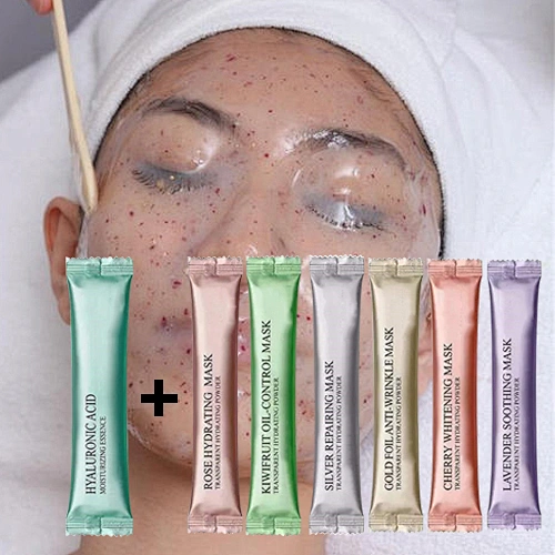 Jelly mask powder skin face care private label