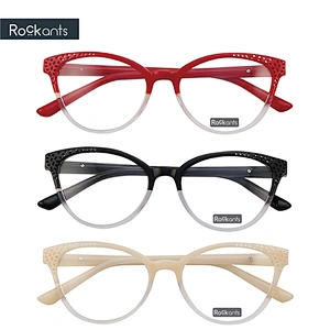 High quality fashionable popular cat eye acetate eyeglasses optical frame