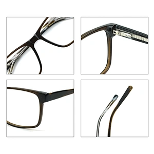 2021 Promotional Glasses Mens Acetate Eyeglasses Frames Spectacle Small Squared Optical Frames 2021