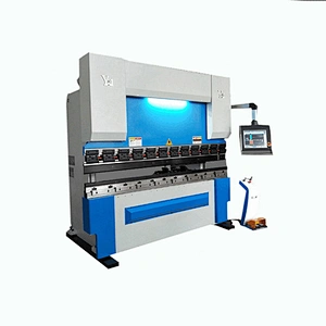 Sheet bending machine for metal
