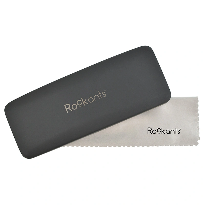 L size Rockants Metal Glasses Case Eyeglass Case Spectacle Glasses Cases