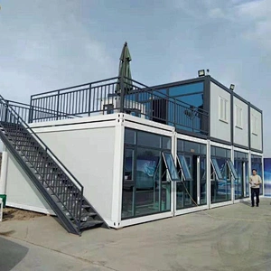 All Transparent Seaview Room High-end Design Pre Container House