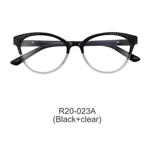 High quality fashionable popular cat eye acetate eyeglasses optical frame