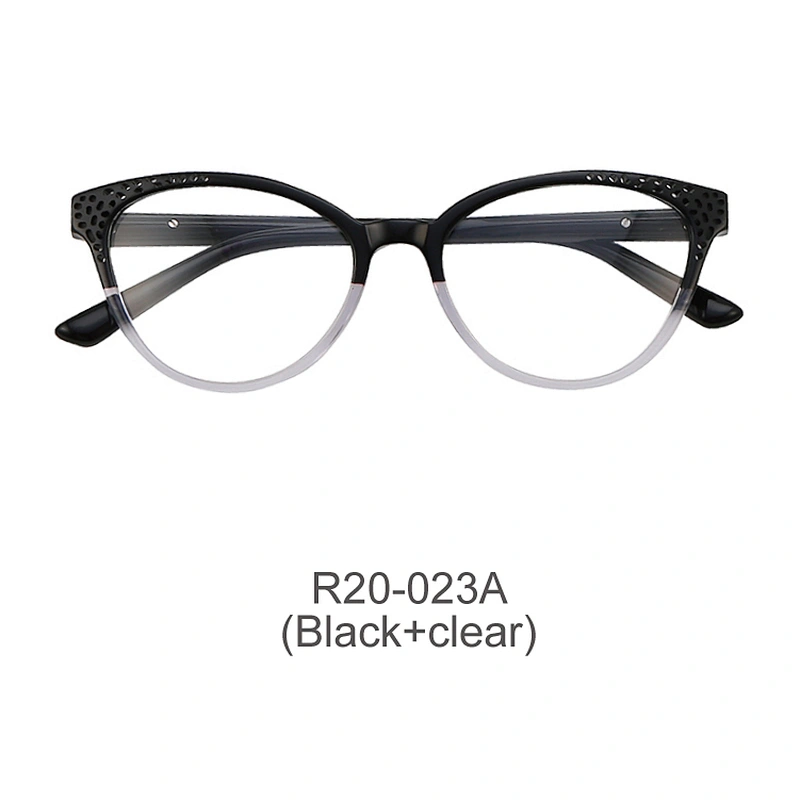 High quality fashionable popular cat eye acetate eyeglasses optical frame