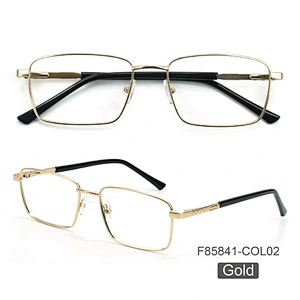 Manufacturers competitive eyeglasses frames brand square Metal Glasses Frames trendy eyewear