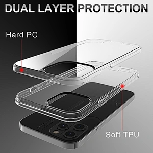 Transparent Smart Custom High Clear Back Cover Mobile Cell Phones Case For iPhone SE 6 7 8 X XS XR 11 Pro Max 12 Mini