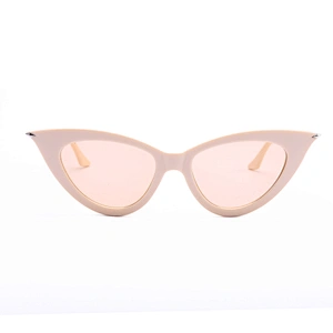 High Quality Women's Small Retro Modern High Pointed Cat Eye Sunglasses
