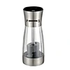 stainless steel salt and pepper mills