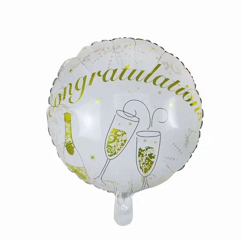 Hot Sale 18 Inch Square Shape Party Decoration Foil Balloon Graduation Balloons Manufactures