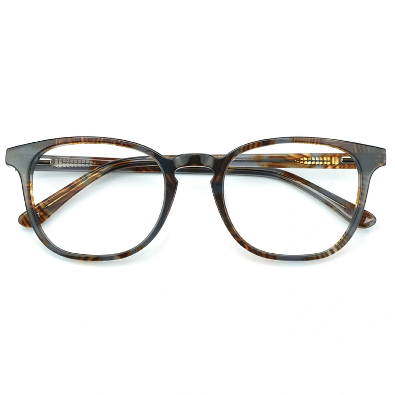 PH2211 competitive price inventory optical frames 6 colors round acetate eyeglasses