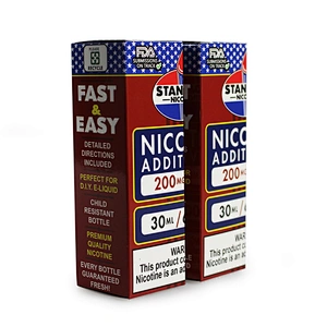 hemp cbd oil bottle paper package box glossy lamination 350g