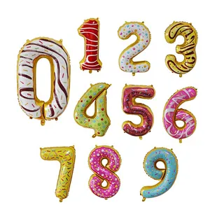 30 Inch Foil Number Balloon From 0 to 9 Digital Balloons For Wedding Birthday Party Decoration Balloons
