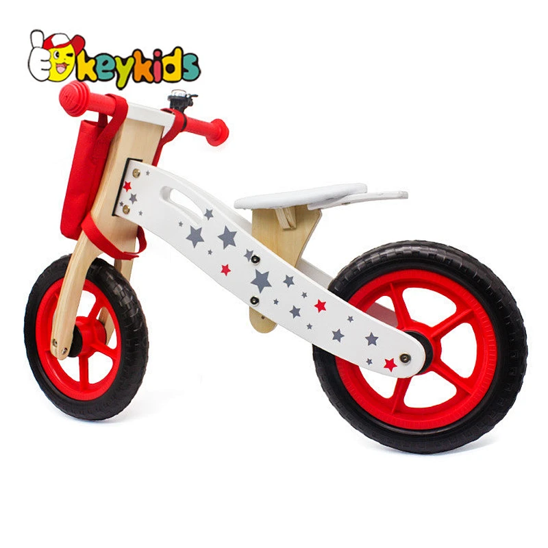 New design self balance wooden toy bike for kids W16C194C