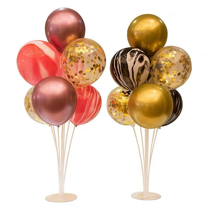 Table Balloon Stand Display Set Table Desktop Balloons Holder Accessories For Wedding Birthday Garden Party Supplies