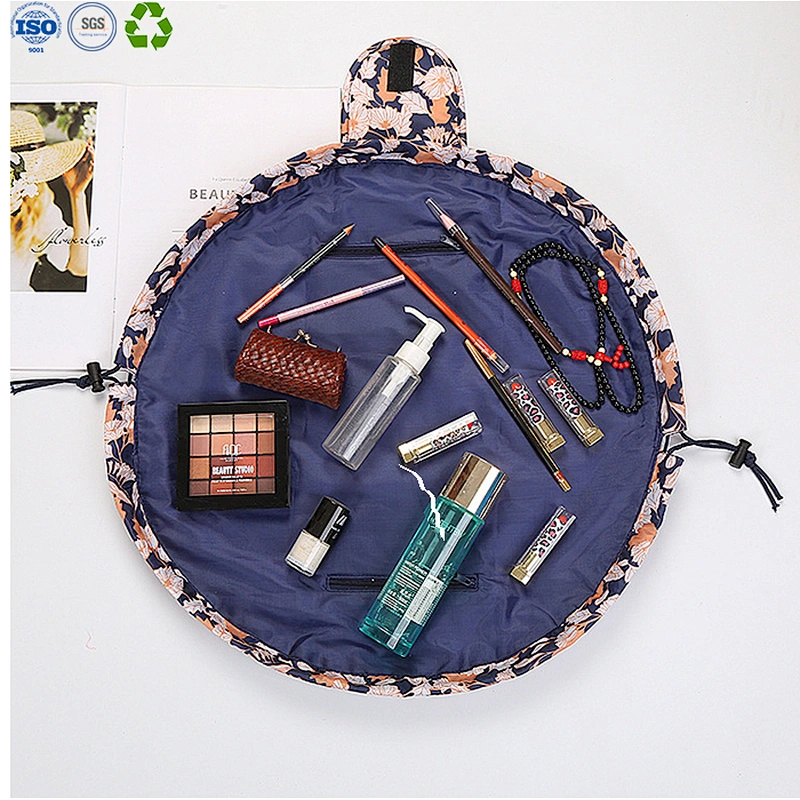 Waterproof Round Cosmetic Bag