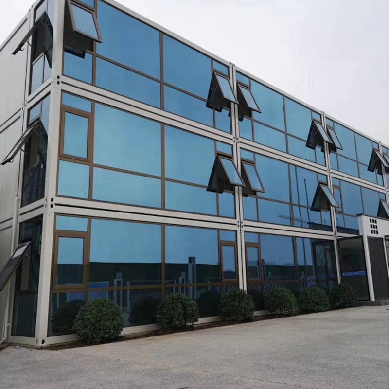 Venta al por mayor nuevo diseño moderno hermoso dos dormitorios casa contenedor prefabricada cómoda casas kits para el hogar prefabricados lowes