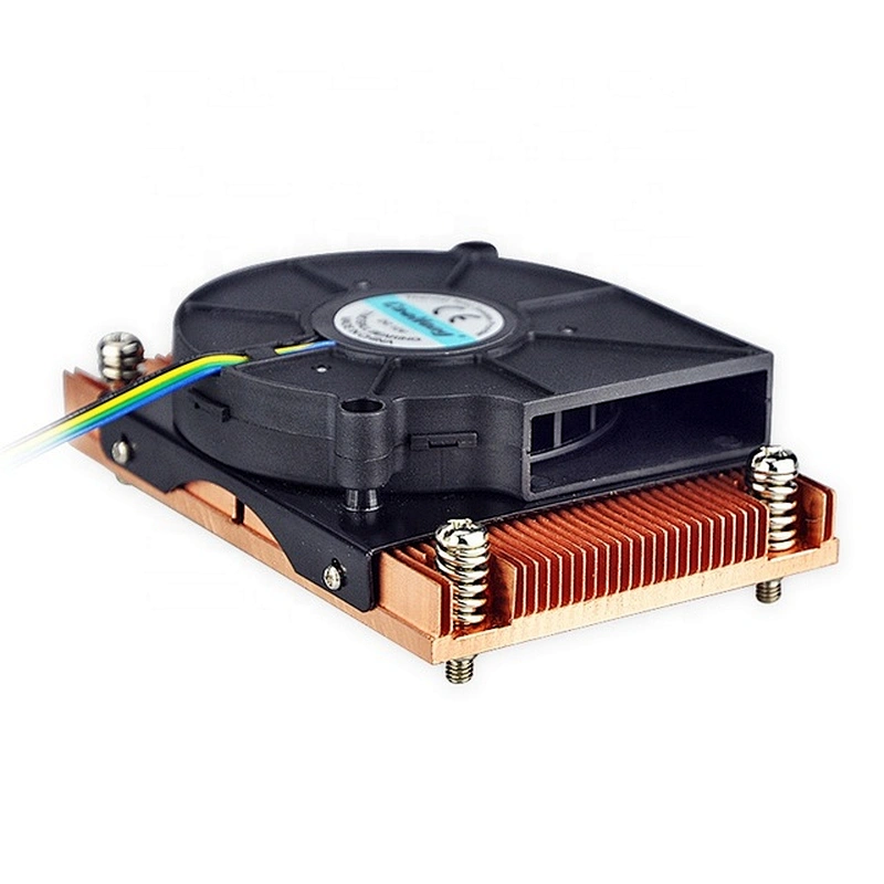 2011 rectangular fan server industrial control board chip cpu heat sink
