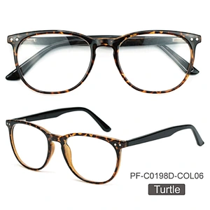 New design custom CP round eyewear optical eyeglasses colorful frame spectacle