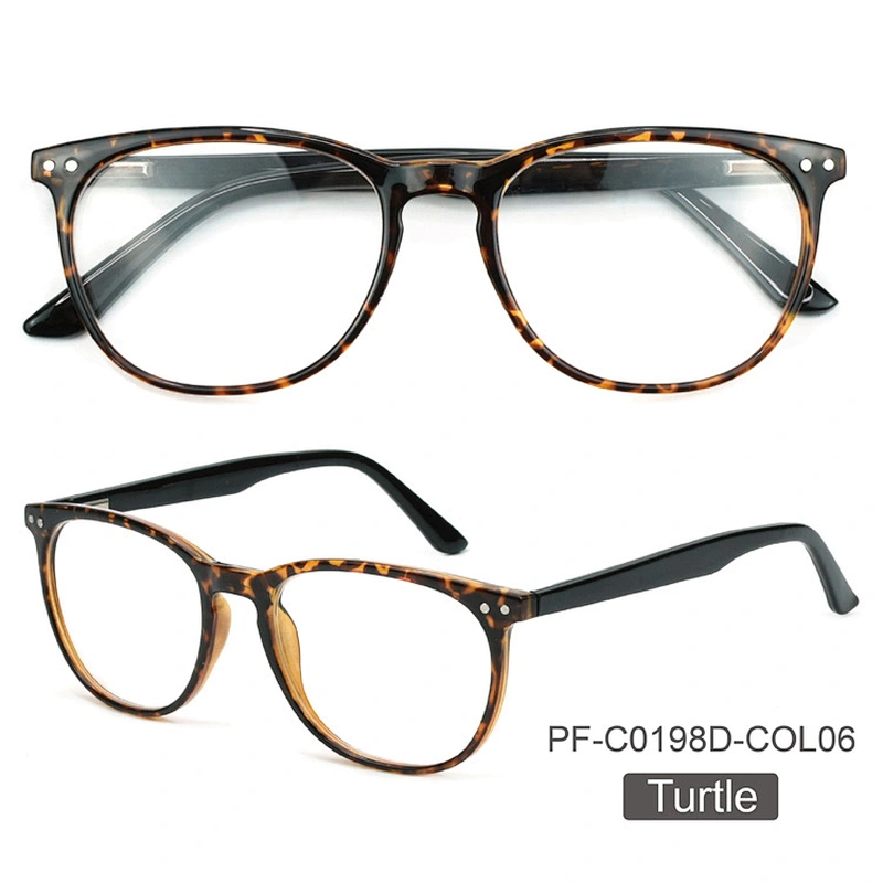 New design custom CP round eyewear optical eyeglasses colorful frame spectacle