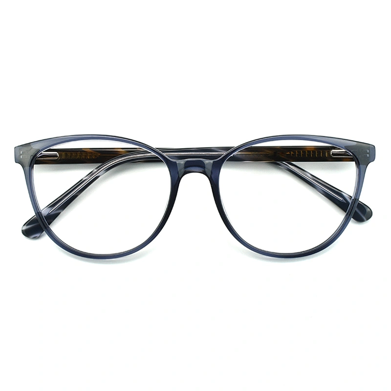 High quality oversize full rim eyeglasses frames acetate round eyewear 1 buyer