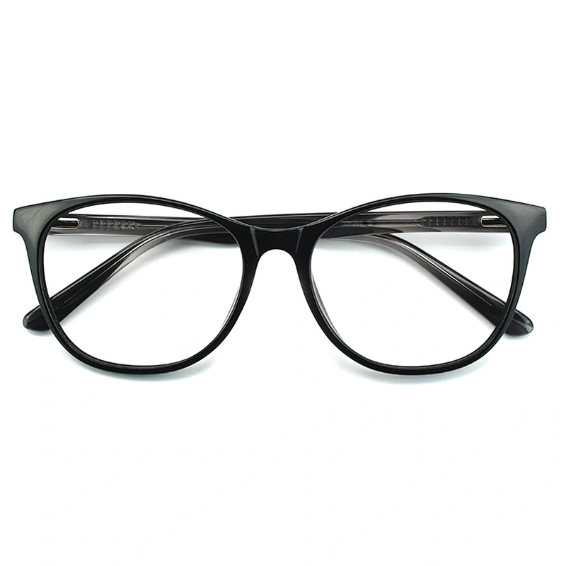 Classic Acetate Round Oversized Frames Optical Eyewear OEM/ODM Eye Glasses
