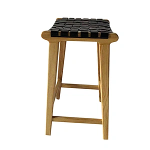 vinyl strap bar stool