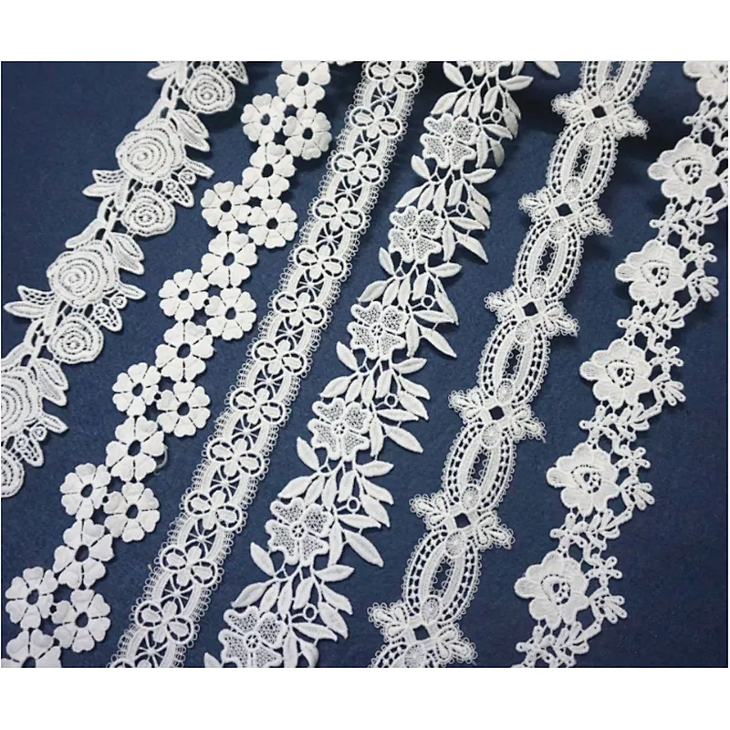 embroidery milk fiber lace