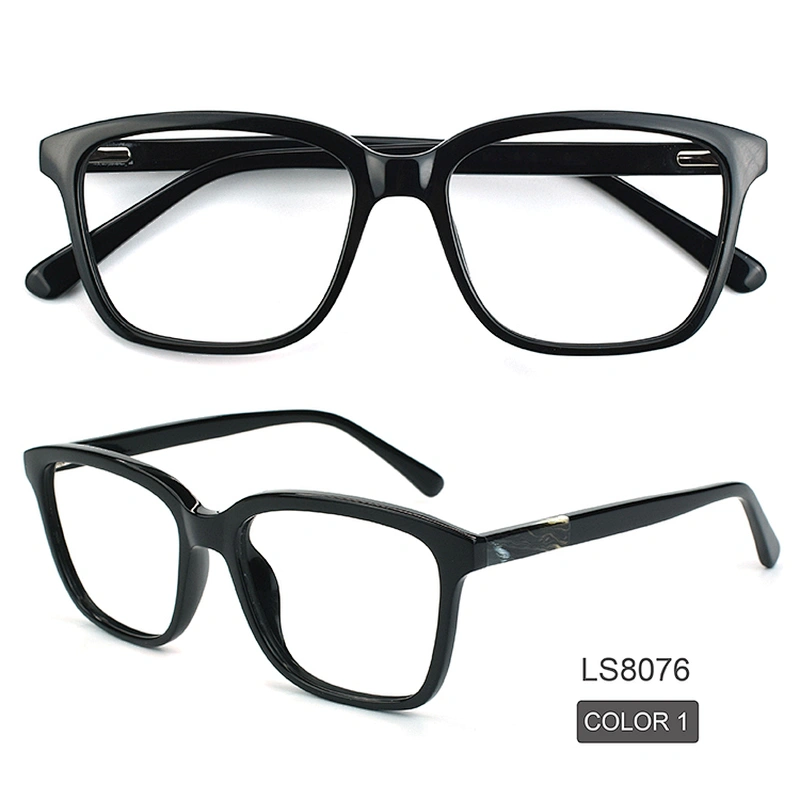 PS8076 Custom Anti-Blue Light Square Computer Eyeglasses Gaming working Glasses