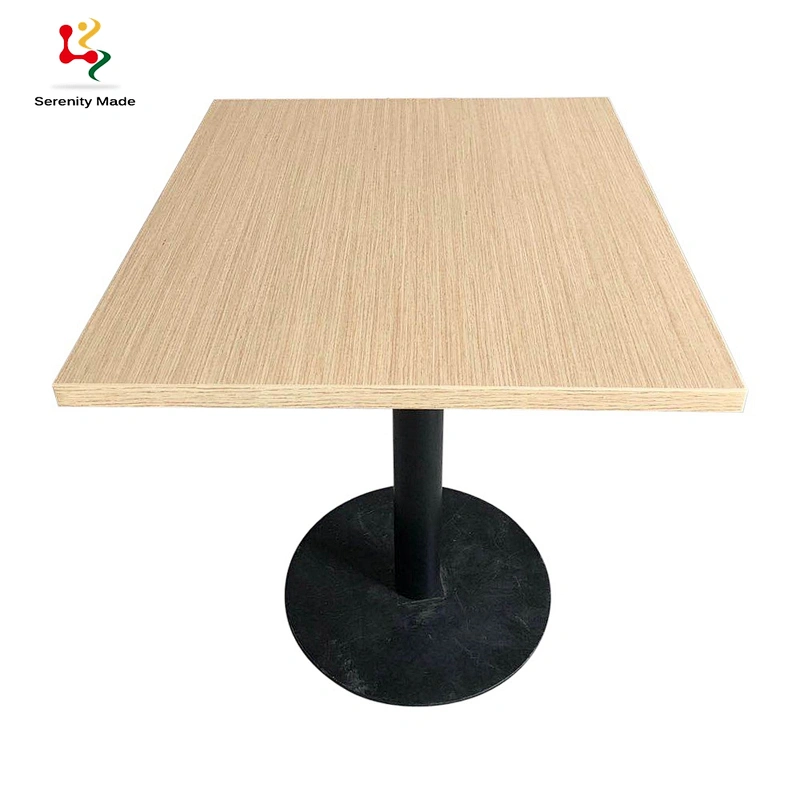 Restaurant solid wood table