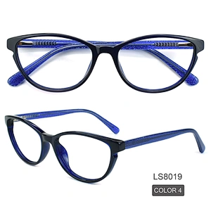 2021Stylish design optic frame women blue light blocking glasses