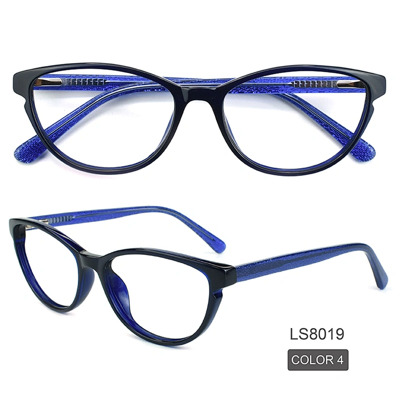 2021Stylish design optic frame women blue light blocking glasses