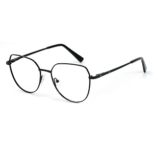 3 color metal over sized optical frame flat top newest design eyeglasses frame
