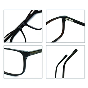Hot sale fashion optical frame students square shape clear glasses