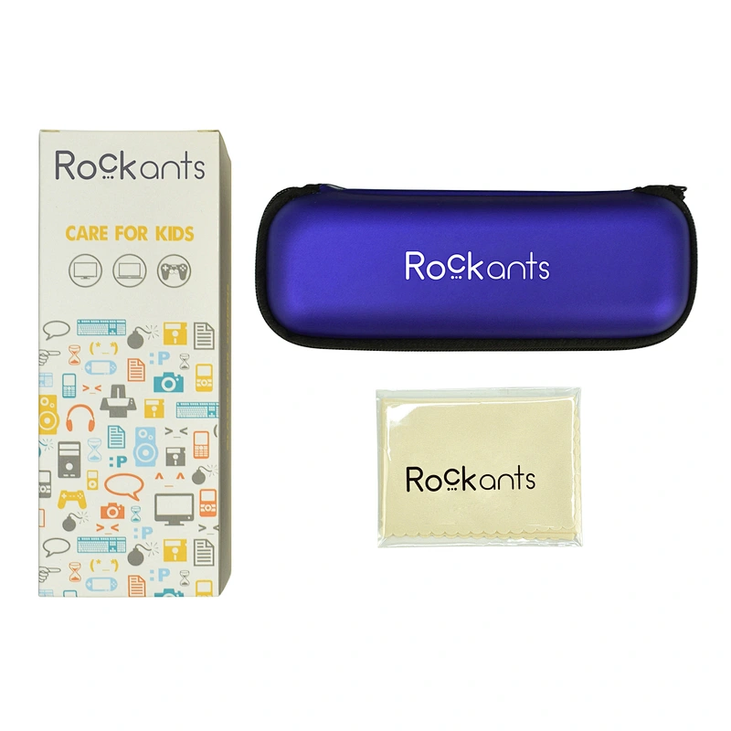 Rockants Soft Leather Eyeglass Cases Kids Packaging Box