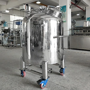 ISO9001 Standard Stainless Steel Moveable Perfume/Alcohol Mixer Tank
