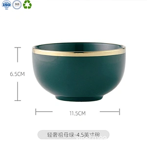 Colorful Soup Ceramic Bowls Set
