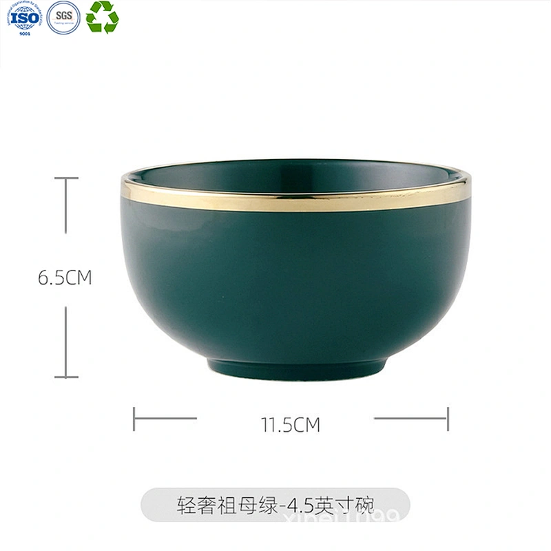 Colorful Soup Ceramic Bowls Set