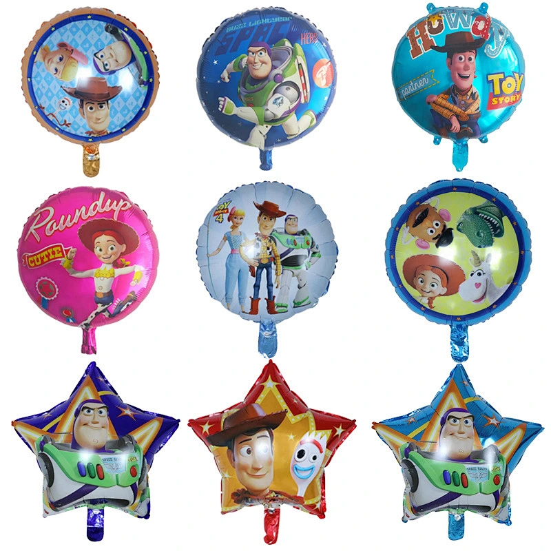 18 inch Buzz Lightyear Woody Jessie Foil Helium Balloons Birthday Party Decorations