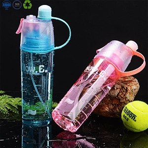 Sport Drinking Spray Water Bottle