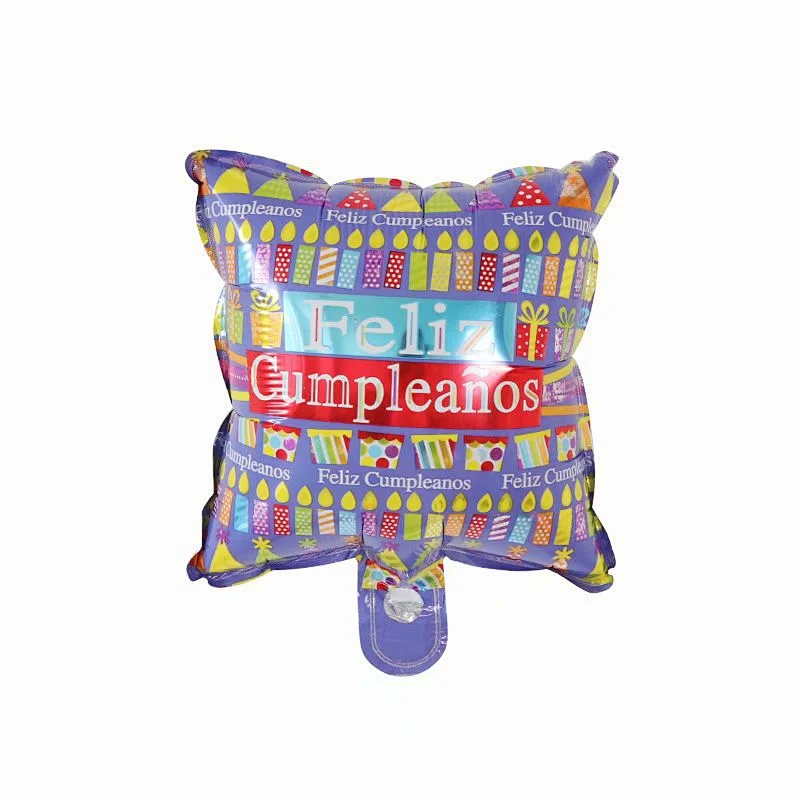 Multi-style 10 inch Spanish Happy Birthday Happy Day Feliz Cumpleanos Feliz Dia Foil Helium Balloons Birthday Party Decorations