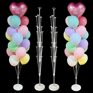 Table Balloon Stand Display Set Table Desktop Balloons Holder Accessories For Wedding Birthday Garden Party Supplies