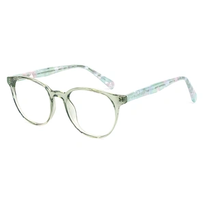 Stylish Round Transparent Glasses Computer Blue Light Blocking Cheap Glasses Women