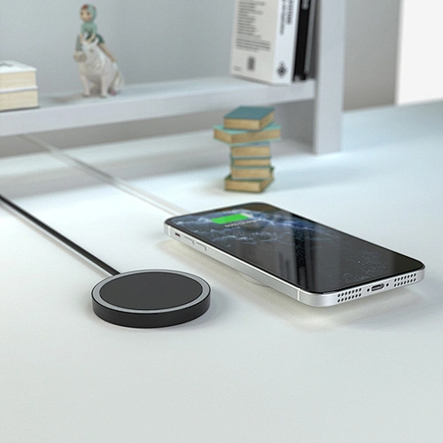 JW001 15W Fast Magnetic Wireless Charger For Iphone 12