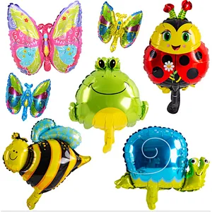 New Animal Cartoon Insect Series Balloons For Party Decoration Insect Aluminum Foil Balloons