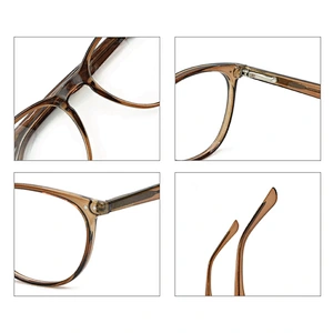 New design custom CP round eyewear optical eyeglasses colorful frame spectacle