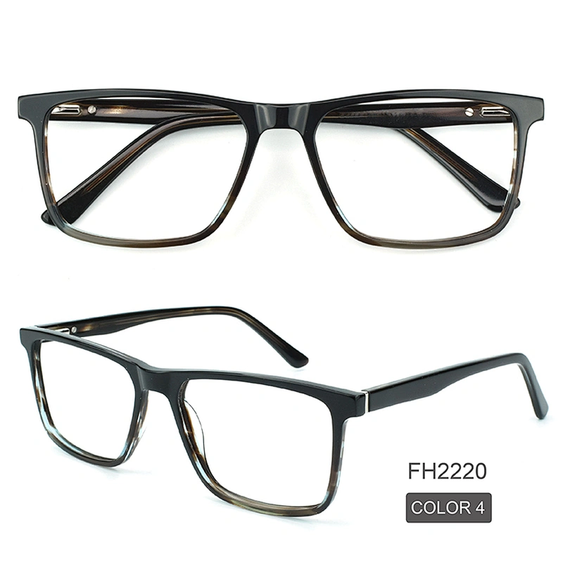 PH2220 Professional In Acetate Optical Frames Manufacturers Square Mens Glasses Women Optical Acetate Spectacle