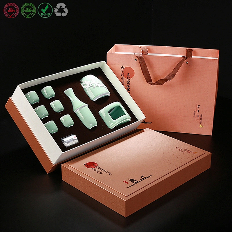 Retro Style Ceramic Sake Cup Set